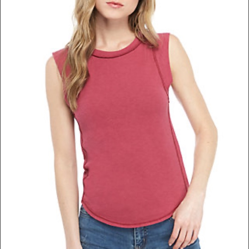 Free People - We The Free Go To Tank in Raspberry